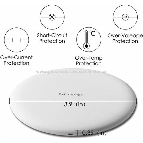 Chargeur sans fil rapide 10W pour Nokia SONY - Station d'accueil de charge électrique