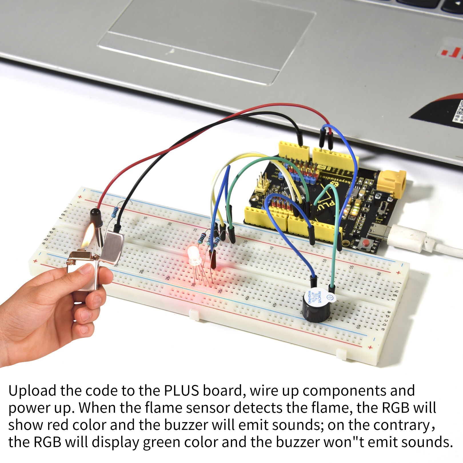 Keyestudio Basic Starter Learning Kit For Arduino Diy Programming ...