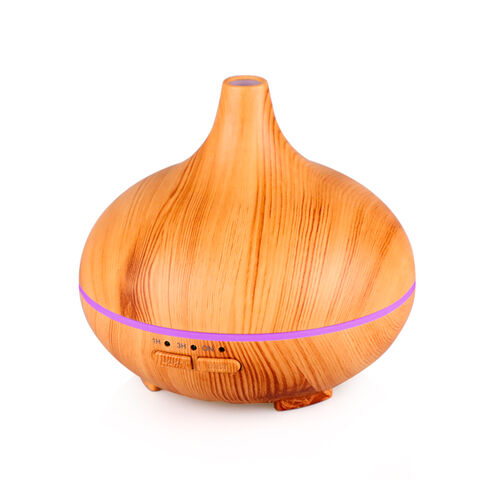 Difusor de aroma eléctrico USB con diseño de grano de madera a precio de fábrica para hogar y oficina