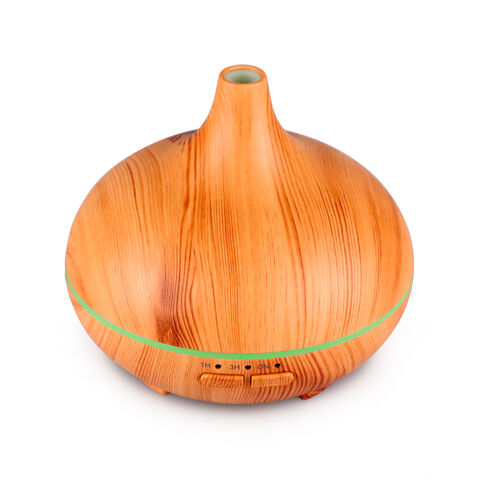 Difusor de aroma eléctrico USB con diseño de grano de madera a precio de fábrica para hogar y oficina