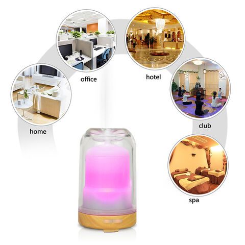 Aroma-Diffusor und Luftbefeuchter für ätherische Öle, Glasurglas