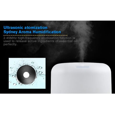 500ml Ultraschall Aroma Diffuser für ätherische Öle mit Timer