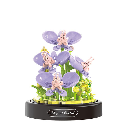 洋楽 GARDEN BLOCC presents BLOCC LOVE Balody 16344 Potted Plants Gardens Romantic Flower Building