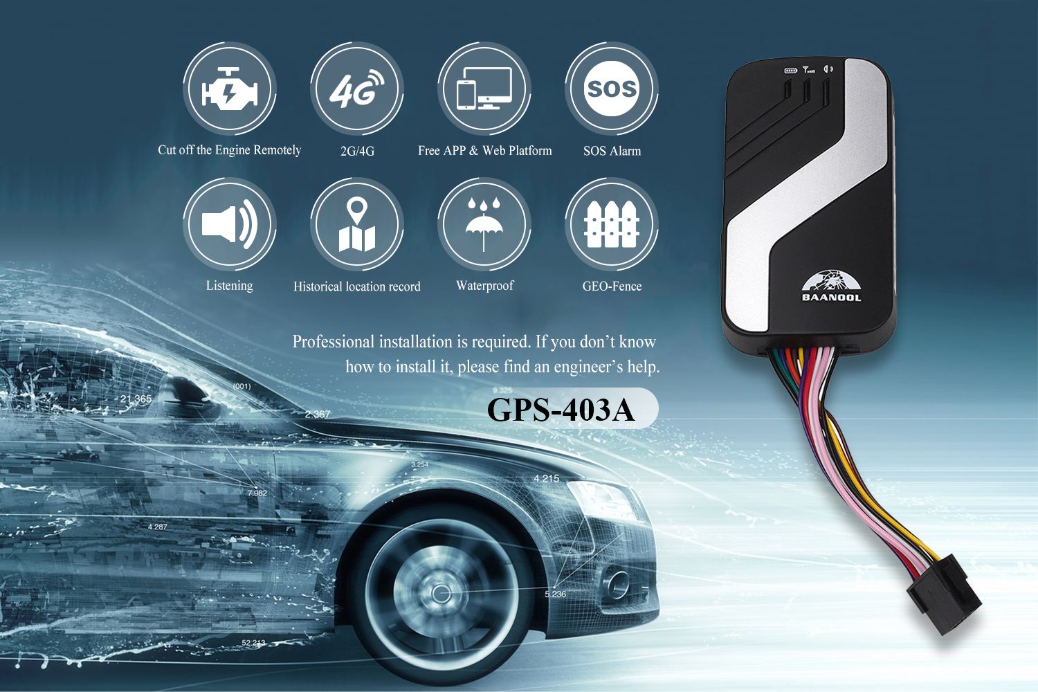 Bulk Buy China Wholesale 4g Lte Gps Tracking Device Acc Shock Alarm Car ...