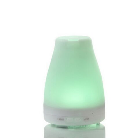 Humidificador Difusor de Aroma Ultrasónico de 120 ml con 6 Botellas de Aceite Esencial