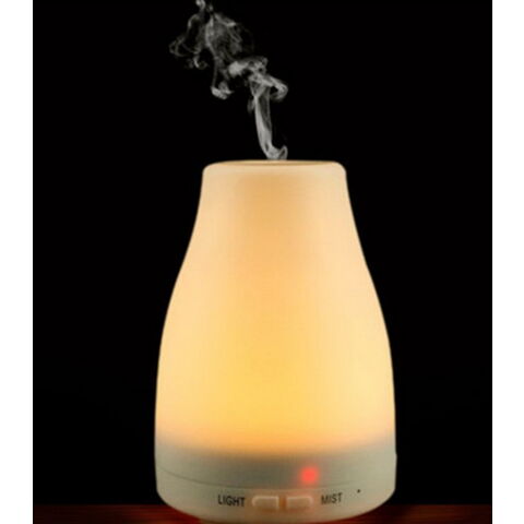 Humidificador Difusor de Aroma Ultrasónico de 120 ml con 6 Botellas de Aceite Esencial
