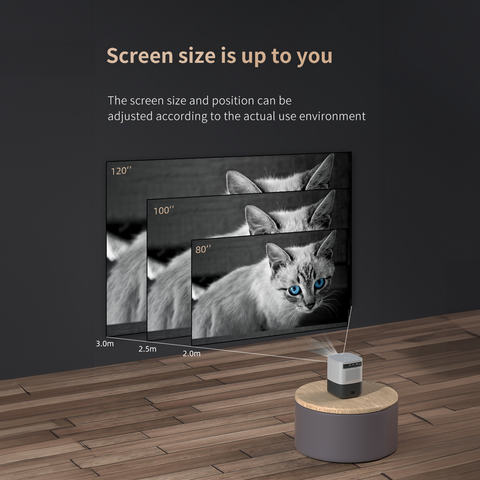 Proyector de cine en casa LED 4K nativo 1080p Full HD de alta calidad, 7200 lúmenes, 3D, micro de corto alcance, OEM/ODM