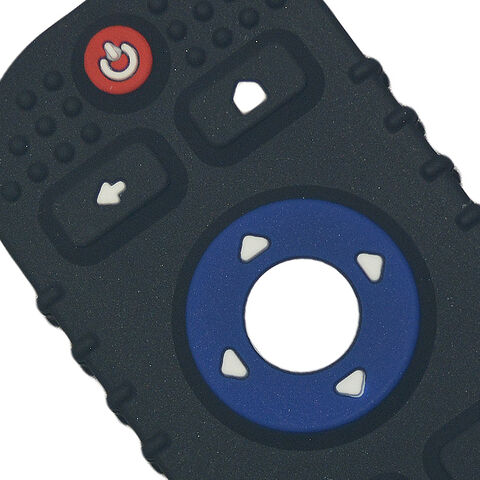MHC Dentición Bio Muestra GRATUITA Mordedor De Silicon Tv Diseño de la Forma de Control Remoto de Silicona Bebé Mordedor Juguete Para El Bebé
