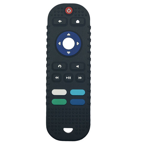 MHC Dentición Bio Muestra GRATUITA Mordedor De Silicon Tv Diseño de la Forma de Control Remoto de Silicona Bebé Mordedor Juguete Para El Bebé