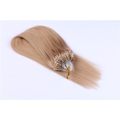 Nueva venta caliente Micro Hair Loops extensiones de cabello al por mayor extensión de cabello humano virgen Prebonded