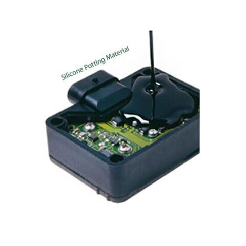OEM bienvenido Sellador de silicona para encapsulado de componentes electrónicos, caucho de silicona para encapsulado parcial de placas de circuito