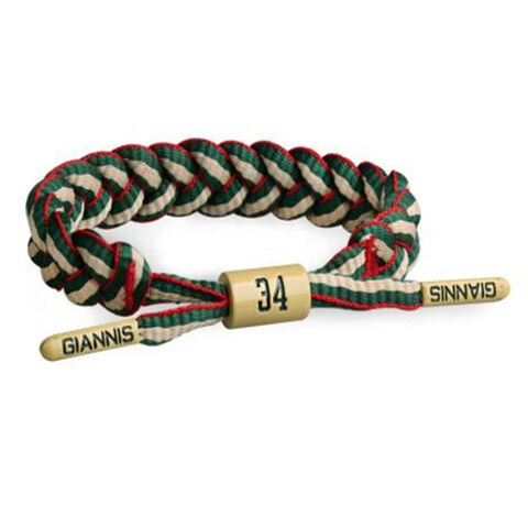 OEM Willkommen Verstellbares Basketball Star Sports Schnürsenkel Armband Handgewebtes Schnürsenkel Armband