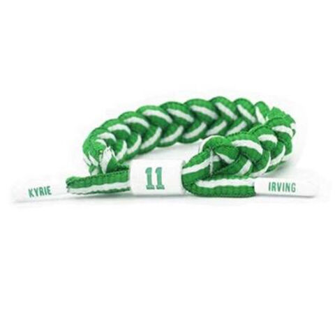 OEM Willkommen Verstellbares Basketball Star Sports Schnürsenkel Armband Handgewebtes Schnürsenkel Armband