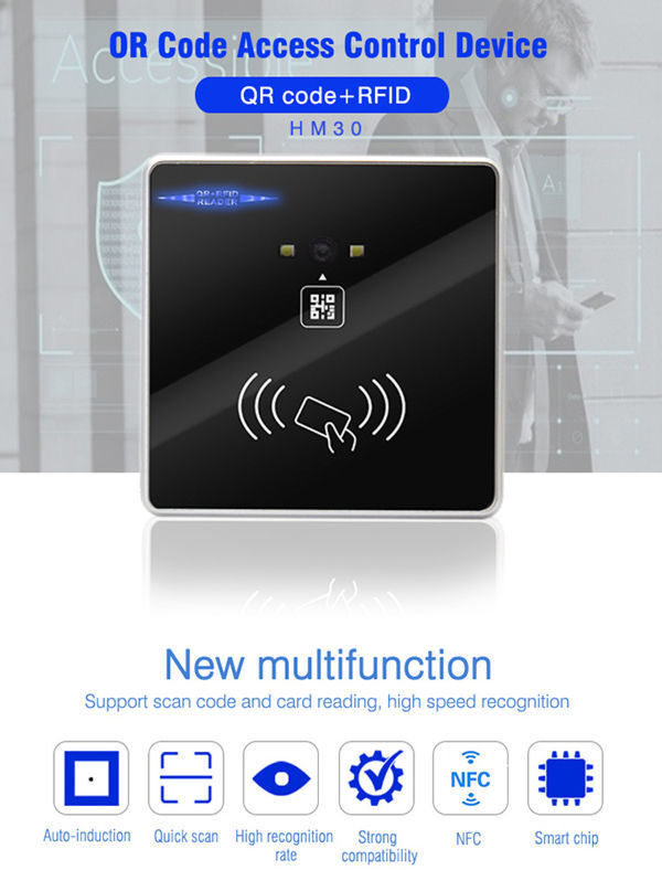 Highperformance 13.56mhz Rfid 125khz Em Id Dc 812v Qr Code Reader