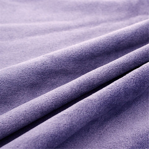 OEM Willkommen Polyester Mikrofaser Super Soft Fleece Stoff für Bekleidung und Decken