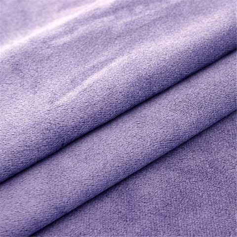 OEM Willkommen Polyester Mikrofaser Super Soft Fleece Stoff für Bekleidung und Decken