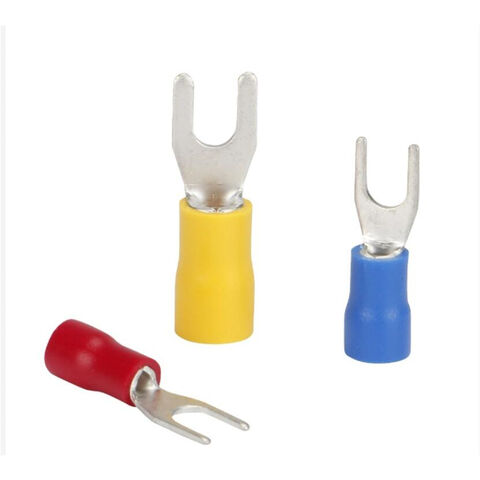 Bienvenue OEM, borne fourche pré-isolée en cuivre connectée en usine