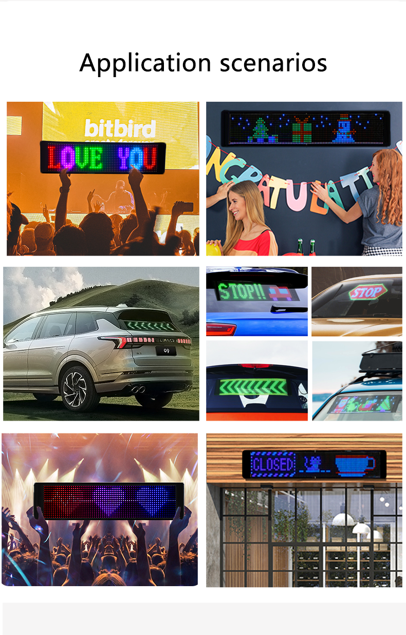 Programmable Led Sign Display Led Matrix Panel Advertising Digital ...