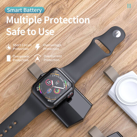 شاحن لاسلكي مغناطيسي USB صغير محمول ورائج البيع للساعات الذكية iWatch بمنفذ USB