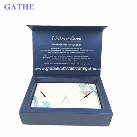 Boîte d'emballage magnétique pliante personnalisée, boîte de vente au détail, boîte d'expédition