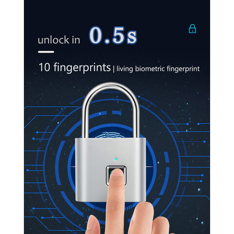 Smart Fingerprint Padlock Tuya Bluetooth Padlock