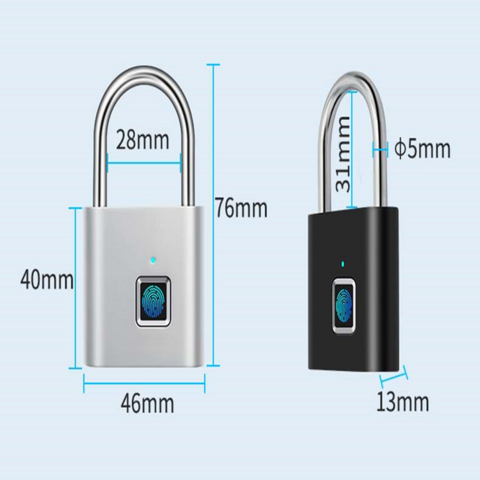 Smart Fingerprint Padlock Tuya Bluetooth Padlock