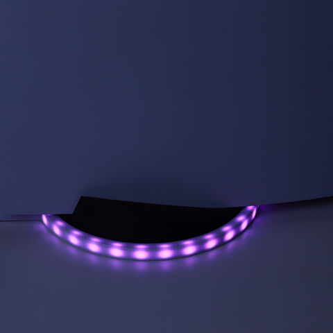 DOBE Oficial TP5-1562 La nueva atmósfera Luz LED de luz Brillante Soporte Del Muelle para PS5 juego la consola accesorios
