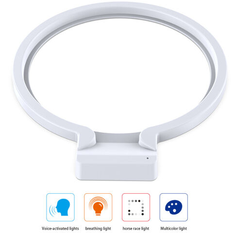 DOBE Oficial TP5-1562 La nueva atmósfera Luz LED de luz Brillante Soporte Del Muelle para PS5 juego la consola accesorios
