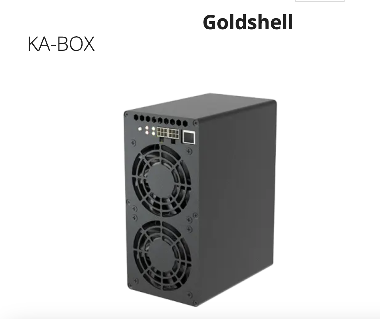 Bulk Buy China Wholesale Kabox From Goldshell Mining Kheavyhash