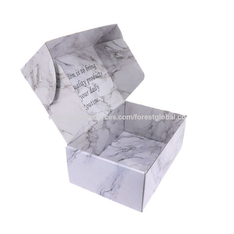Productos de belleza personalizados paquete loción aceite esencial logotipo personalizado papel embalaje cartón caja de correo cosmético