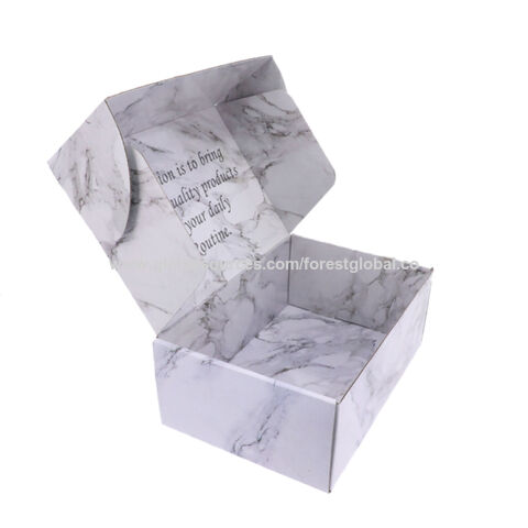 Productos de belleza personalizados paquete loción aceite esencial logotipo personalizado papel embalaje cartón caja de correo cosmético