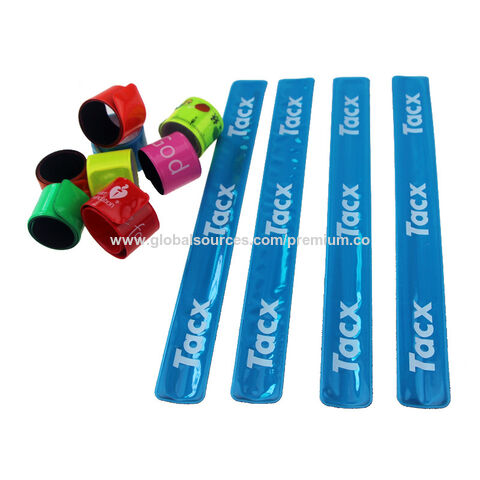 Bracelet réfléchissant promotionnel en PVC