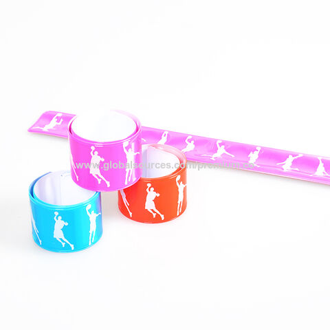 Bracelet réfléchissant promotionnel en PVC