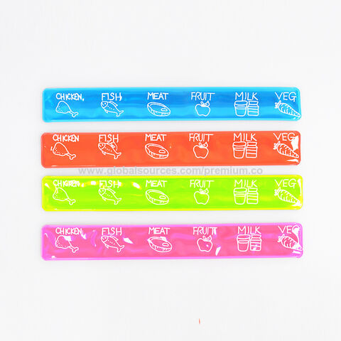 Bracelet réfléchissant promotionnel en PVC