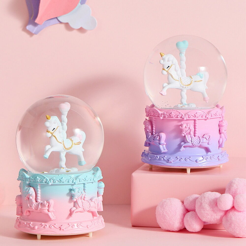 Custom Carousel Resin Snow Globe Souvenir Gift Snow Globe, Snow Globe ...