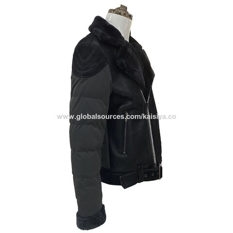 BONDING LEATHER B3 JACKET 【BLACK】 久遠 BONDING LEATHER B3 JACKET 【BLACK】 | kuonbyrinq