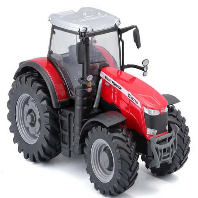 1960's Red Grey Massey Ferguson 135 Series Tractor Stock Photo 1960's Red Grey Massey Ferguson 135 Series Tractor Stock Photo