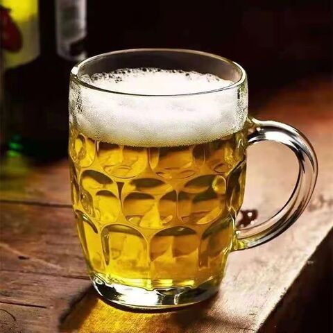 Viski Beer Mug, Metal Pint Glass