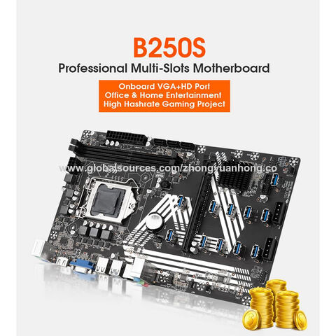 Motherboard Gpu Miner Usb New B250s Ethereum Mining