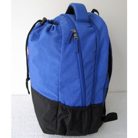 Mochila ligera al por mayor, fácil de transportar, 600D/PU+420D/PU+210T ling