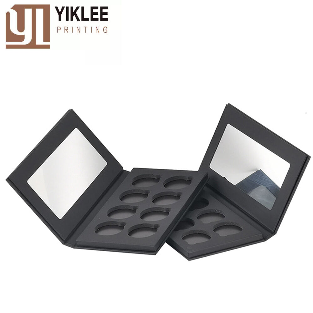 Buy China Wholesale Ecofriendly Black Custom Pallet Cosmetics Makeup