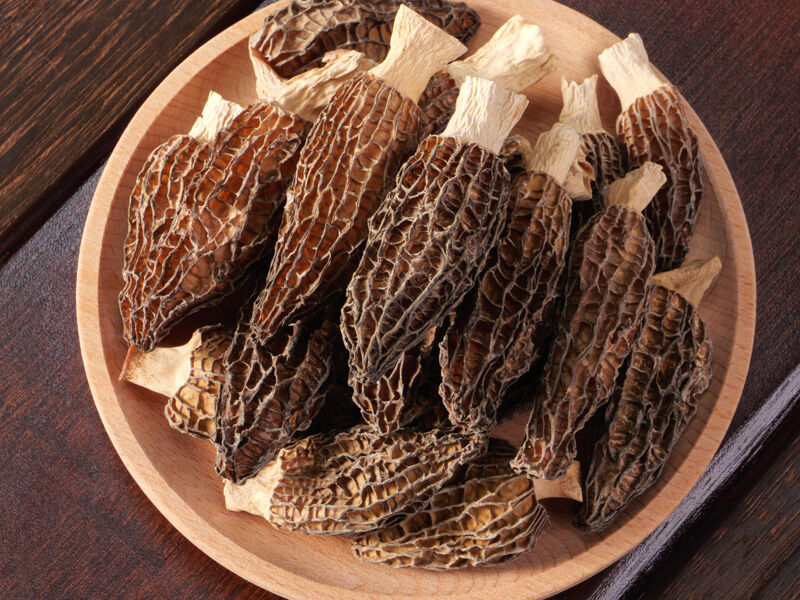 100% Natural Morel Mushroom High Grade Wild Dried Mushrooms Wild Dry