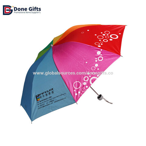 3-folding umbrellas, Promotional Folding Umbrellas Hot Sale Portable Folding Umbrella Anti-UV Windproof Umbrella