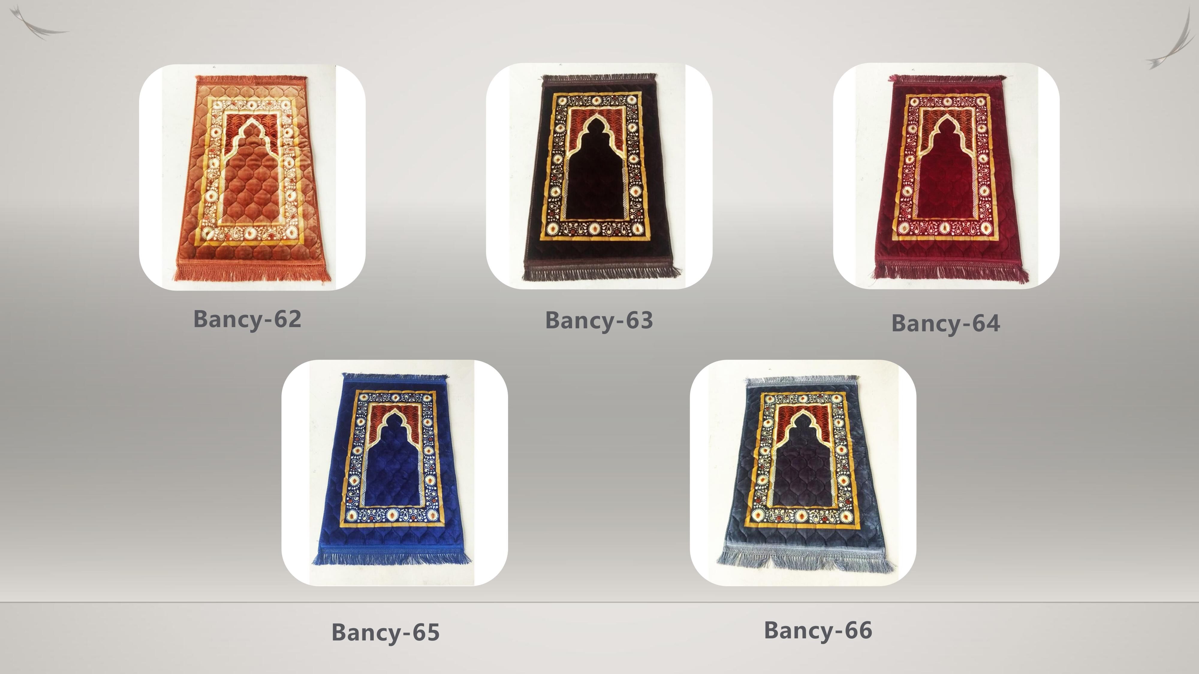 Wholesale Muslim Embossed Worship Blanket Prayer Rug Carpet Mat Islamic