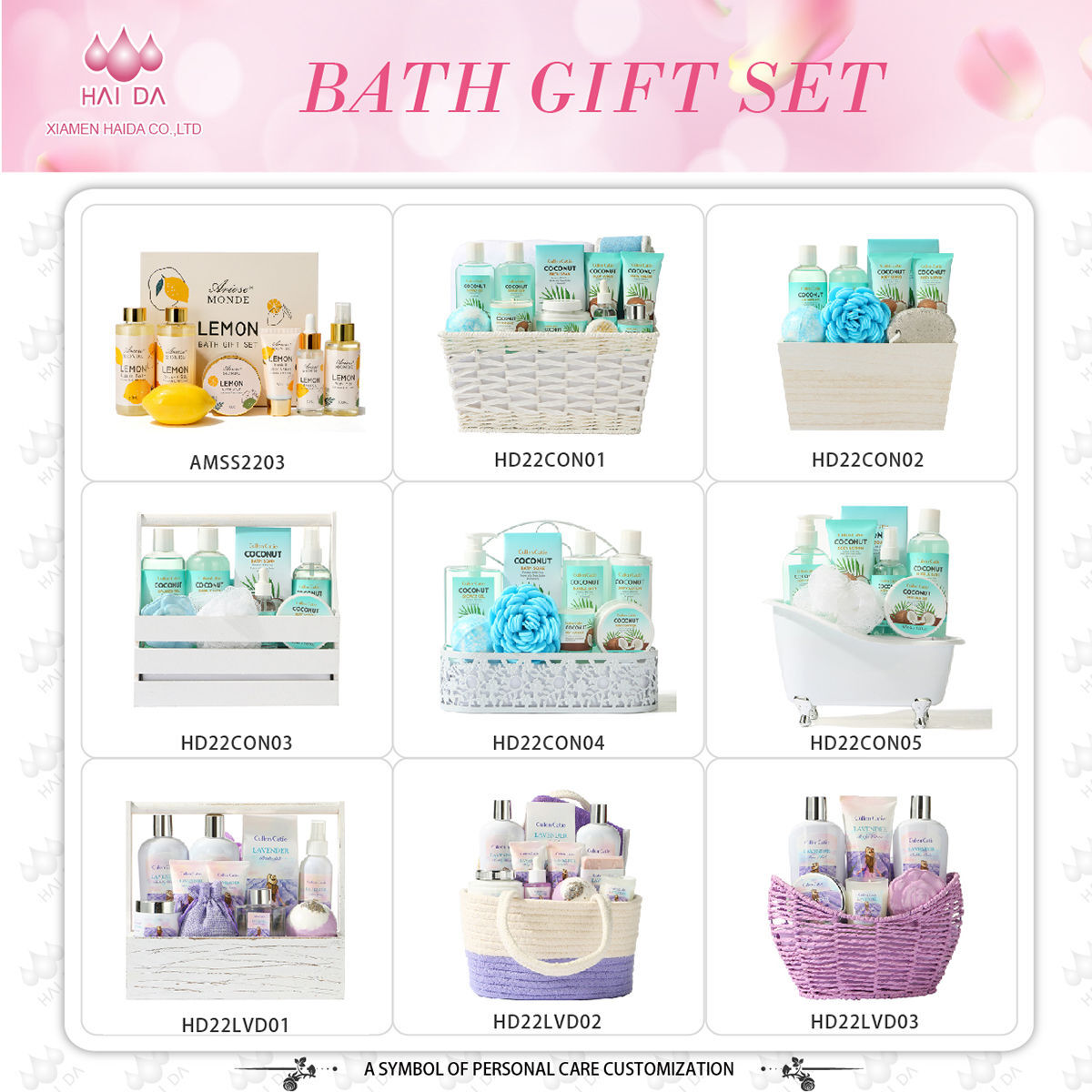 Wholesale Holiday Spa Set Personal Care Products Lotion Body Wash ...