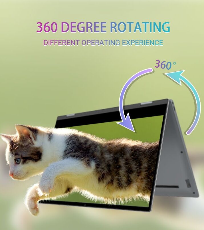 13.3inch 360 Degree Rotation Thin And Light Touch Screen 8/16/32/64gb ...