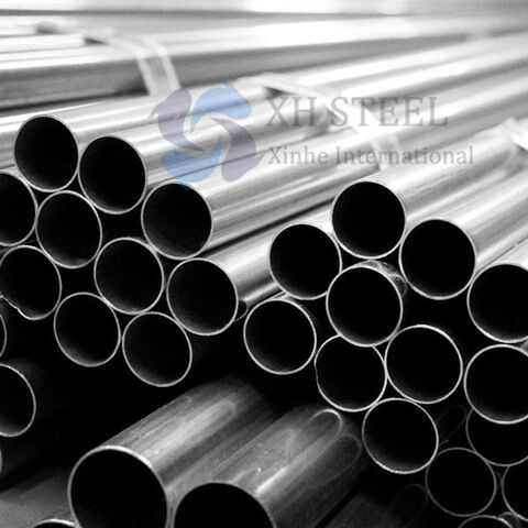 Tubo Redondo Soldado Laminado a Frio AISI ASTM 0,3mm-3mm de Espessura Ba 2b Hl Espelho Ss 201 SUS304 316L 430 2507 Tubo de Aço Inoxidável/Tubo Ss