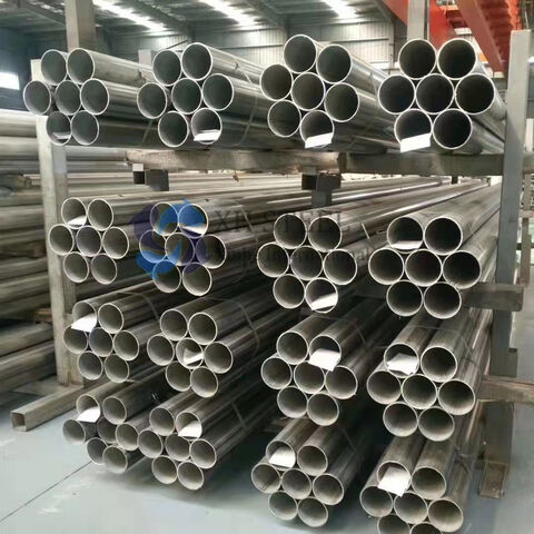 Tubo Redondo Soldado Laminado a Frio AISI ASTM 0,3mm-3mm de Espessura Ba 2b Hl Espelho Ss 201 SUS304 316L 430 2507 Tubo de Aço Inoxidável/Tubo Ss