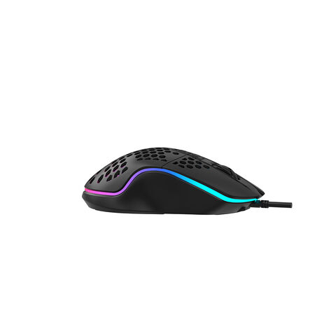 Mechanische Gaming-Maus, kabelgebunden, RGB-Beleuchtung mit dynamischem 'Cool Horse'-Effekt