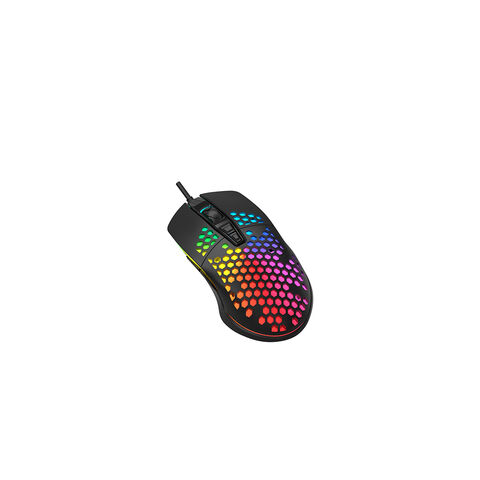 Mechanische Gaming-Maus, kabelgebunden, RGB-Beleuchtung mit dynamischem 'Cool Horse'-Effekt